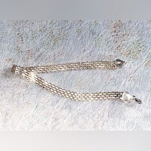 Silver Chain Bracelet. Sterling Silver. Made in Italy 🇮🇹